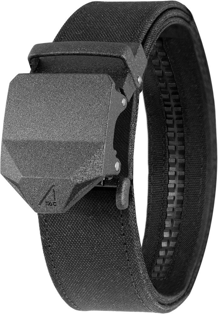 ACE Schakal Army-Gürtel für Männer - taktischer Herren-Hosengürtel mit Schnellverschluss ohne Löcher - glattes Nylon - 114 cm