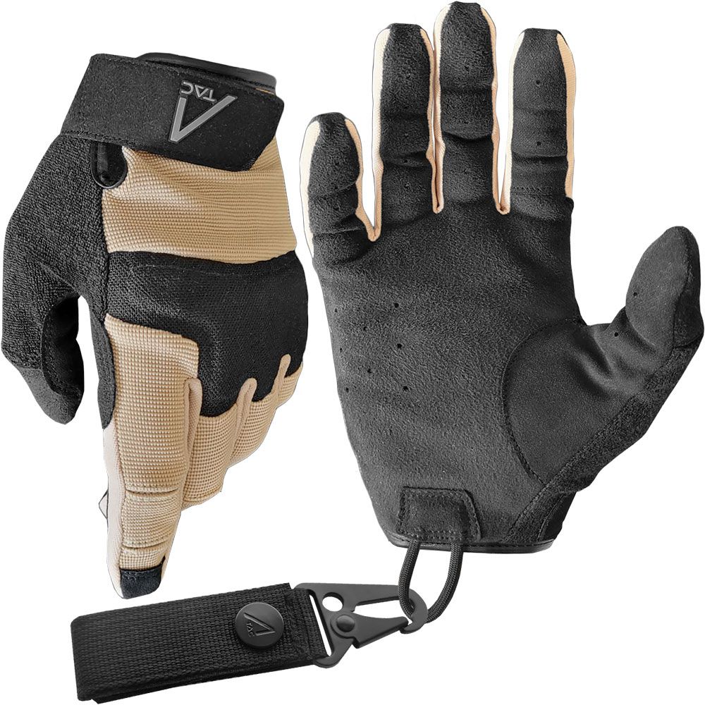 ACE Schakal Outdoor Glove - Tactical Gloves for Airsoft, Paintball & Shooting Sports - Touchscreen-Compatible - Desert - XXL