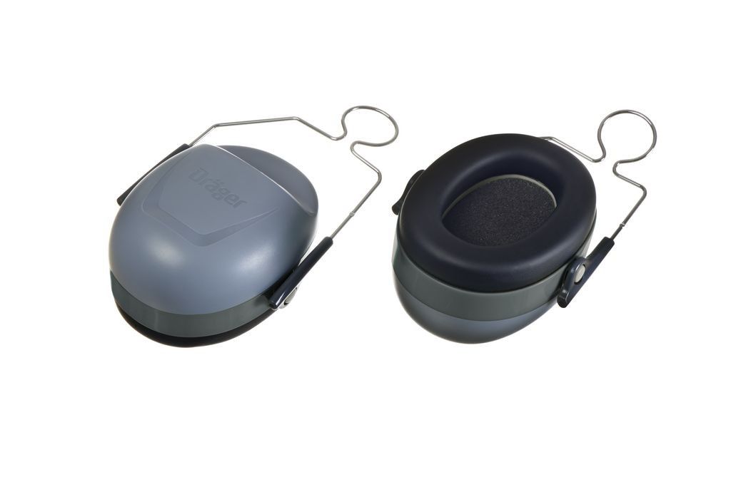 Dräger X-Plore 8000 - Gehörschutzkapseln (1 Paar) - Dämmwert SNR 33 dB (H: 37 dB / M: 30 dB / L: 23 dB) - EN 352-3, ANSI S3.19