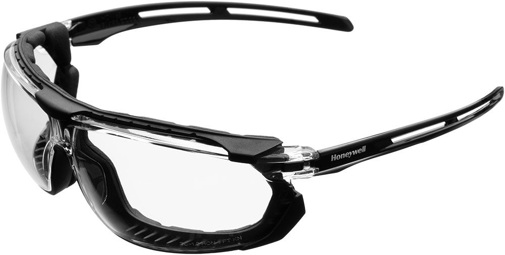 Honeywell North Tirade Safety Glasses - Glasses with Interchangeable Frame and Anti-Fog Coating for Work & Shooting - Clear