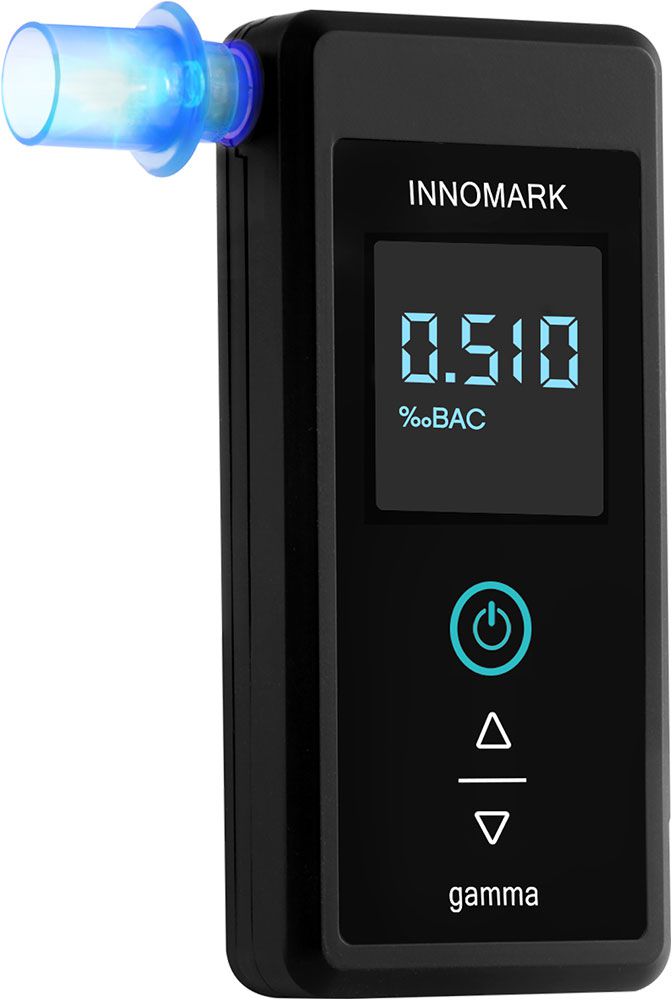 Alcohol tester INNOMARK gamma with electrochemical sensor and LC display