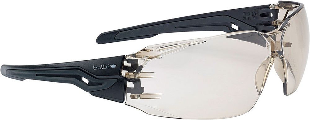 Bollé Safety Silex+ BSSI Schutzbrille - taktische Brille mit Blaulicht-Filter - beschlag- & kratzfeste Beschichtung - Kupfer