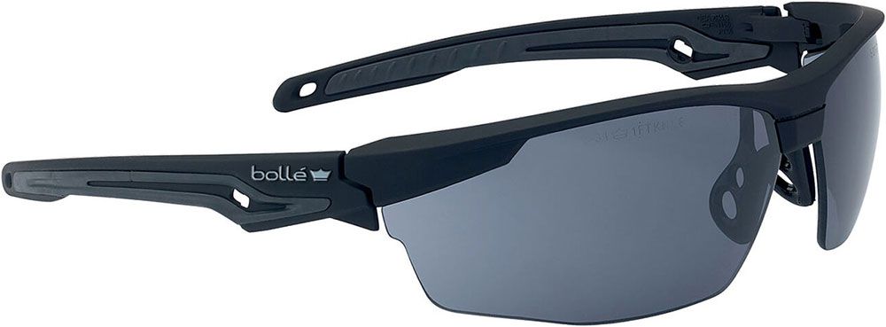 Bollé Safety Tyron BSSI Schutzbrille - taktische Sonnenbrille mit UV-Schutz - beschlag- & kratzfeste Beschichtung - Getönt