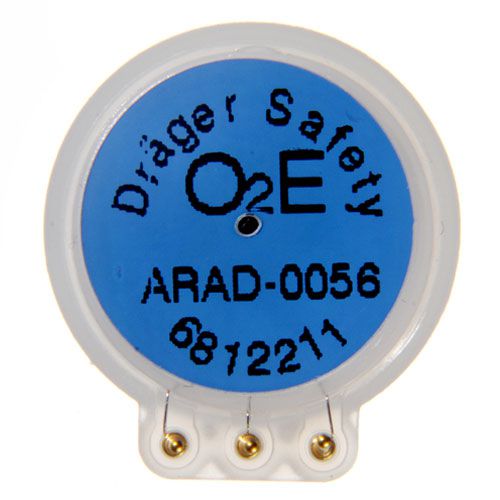 Dräger Sensor XXS E - O2 - Oxygen -> 0 - 25 vol.-% (extended warranty: 5 years / 60 months)