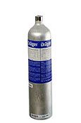 Dräger Gasflasche 34 L - Isobuten - i-C4H8, 100 ppm in Luft - UN1956 -