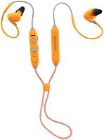 Howard Leight Impact In-Ear Pro Gehörschutz - aktive Ohren-Stöpsel mit Bluetooth - Gehörschützer nach EN 352 - Orange