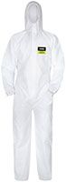 Disposable protective suit uvex 5/6 climazone, particle-tight, limited spray-tight, size M