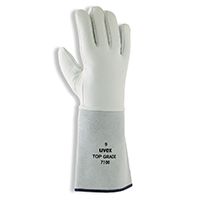 ABVERKAUF: uvex Safety Top Grade 7100, Gefütterter Ziegenleder-Schutzhandschuh, Größe 10/XL