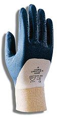 ABVERKAUF: Uvex Montage-Schutzhandschuh Uniflex 7020N, Nitrilbeschichtung, Farbe: blau/weiß, Größe: 07/S