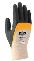 ABVERKAUF: Uvex Montage-Schutzhandschuh 10 Paar profi ergo XG 20A, Nitril-Beschichtung, orange/schwarz, Grösse 07/S