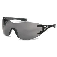 Uvex Arbeitsschutzbrille / Bügelbrille x-trend 9177, schwarz, Scheibenfarbe: grau, Schutz: 5-2,5