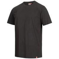NITRAS MOTION TEX LIGHT Arbeits-T-Shirt - Kurzarm-Hemd aus 100% Baumwolle - für die Arbeit - Schwarz - L