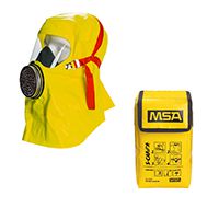 MSA fire escape bonnet S-CAP in bag without retaining strap