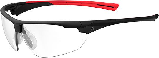 ACE Evo Schutzbrille - Antibeschlag-Arbeitsbrille und Schießbrille für Arbeit, Airsoft, Schießsport etc. - Klar