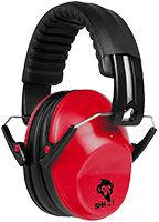 ACE SHH...! Children's hearing protectors SNR: 26, earmuffs, colour: red