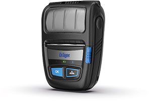 Dräger Mobile Printer BT - mobiler Bluetooth-Drucker für Alcotest 6000 und weitere Alkoholtester von Dräger - Pairing via NFC