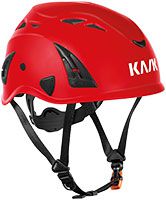 Kask Safety Superplasma AQ Schutzhelm - Bauhelm für die Arbeit - Industrie-Helm für Bau und Handwerk mit Belüftung - Rot