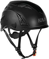 Kask Safety Superplasma AQ Schutzhelm - Bauhelm für die Arbeit - Industrie-Helm für Bau und Handwerk mit Belüftung - Schwarz